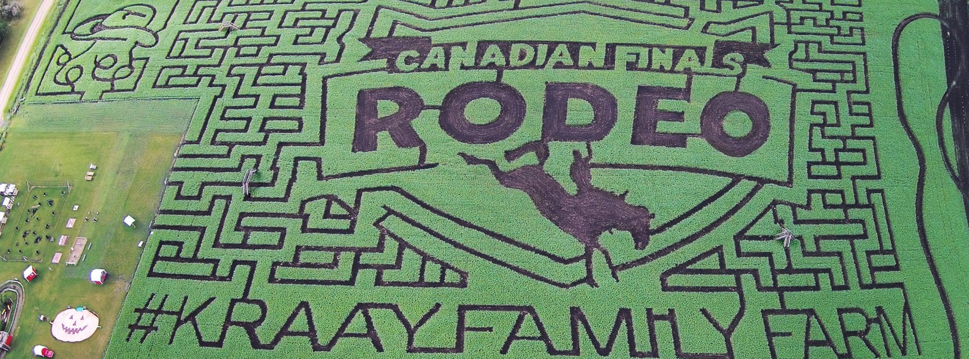 Corn Maze Alberta Kraay Family Farm